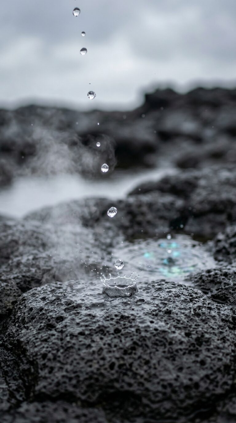 Der erste Regen